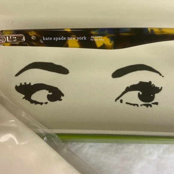 Kate Spade Jeri Blue Havana Reading Glasses Women - Picture 4 of 7